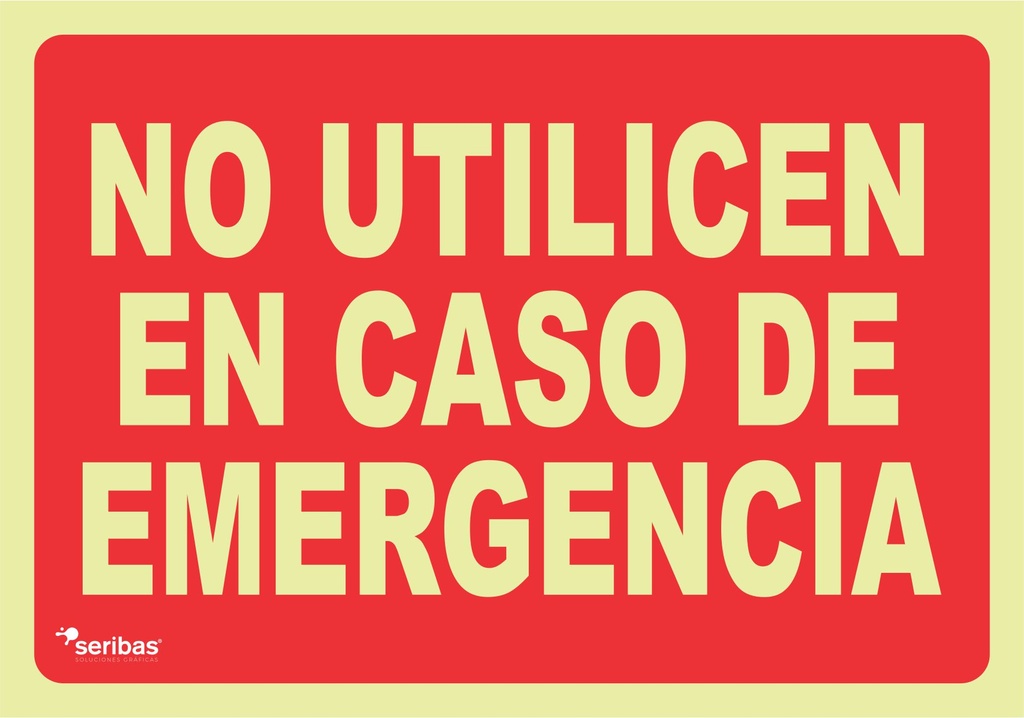 NO UTILICEN EN CASO DE EMERGENCIA IN028