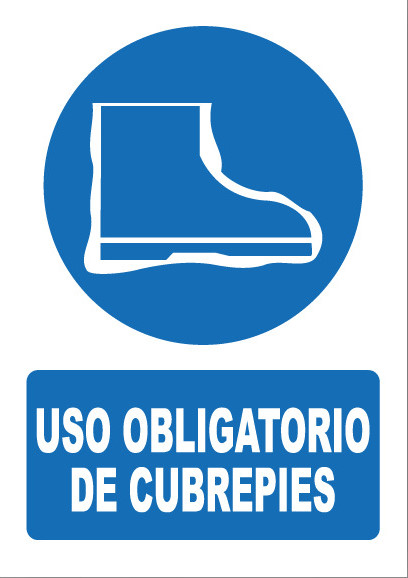 USO OBLIGATORIO DE CUBREPIES OB020