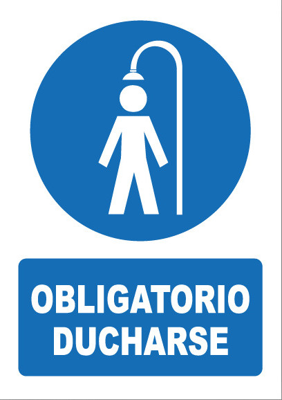OBLIGATORIO DUCHARSE OB041