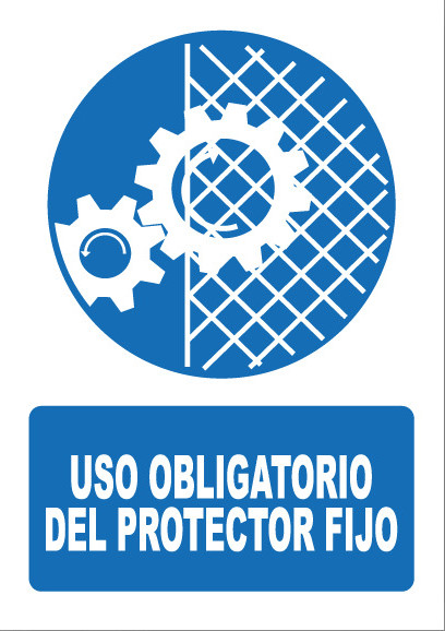 USO OBLIGATORIO DEL PROTECTOR FIJO OB048