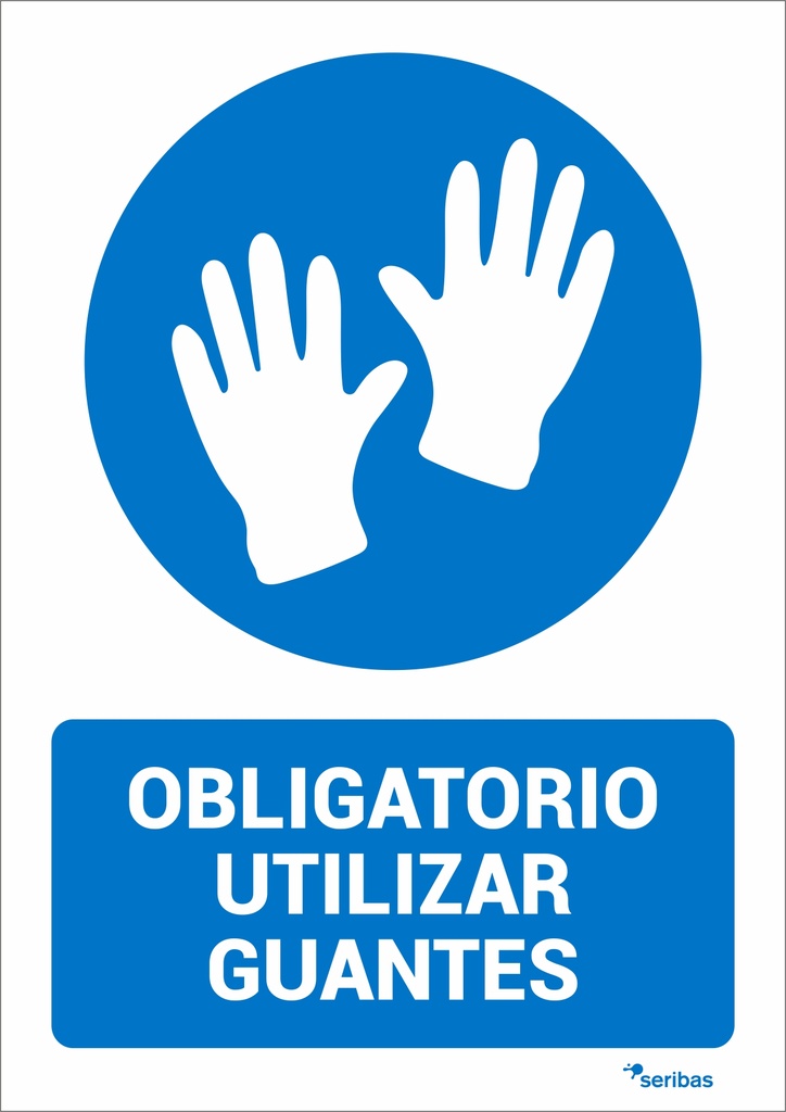 OBLIGATORIO UTILIZAR GUANTES OB064