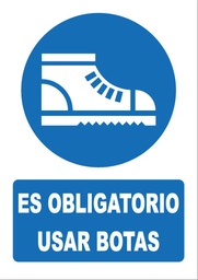 [OB019] ES OBLIGATORIO CALZADO SEGURIDAD OB019