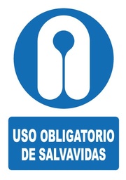 [OB026] USO OBLIGATORIO DE SALVAVIDAS OB026