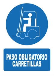 [OB059] PASO OBLIGATORIO CARRETILLAS OB059