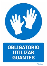 [OB064] OBLIGATORIO UTILIZAR GUANTES OB064