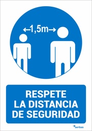 [OB065] RESPETE LA DISTANCIA DE SEGURIDAD OB065