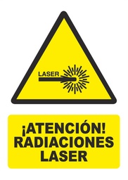 [PG006] ATENCION RADIACIONES LASER  PG006