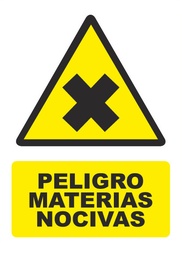 [PG026] PELIGRO MATERIAS NOCIVAS PG026