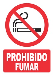 [PH031] PROHIBIDO FUMAR PH031